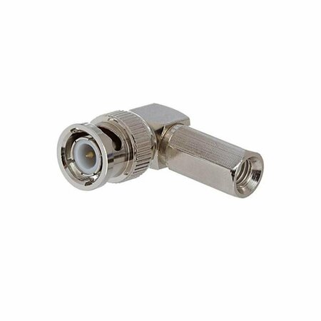 CMPLE BNC Male Right Angle Clamp Connector for RG-6 1157-N